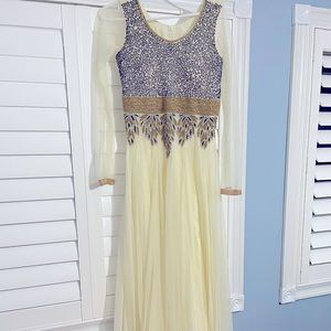Stunning Indian Anarkali Outfit - for Wedding Receptions, Sangeet or Mehndi!